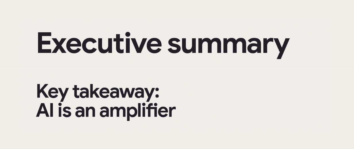 AI is an amplifier